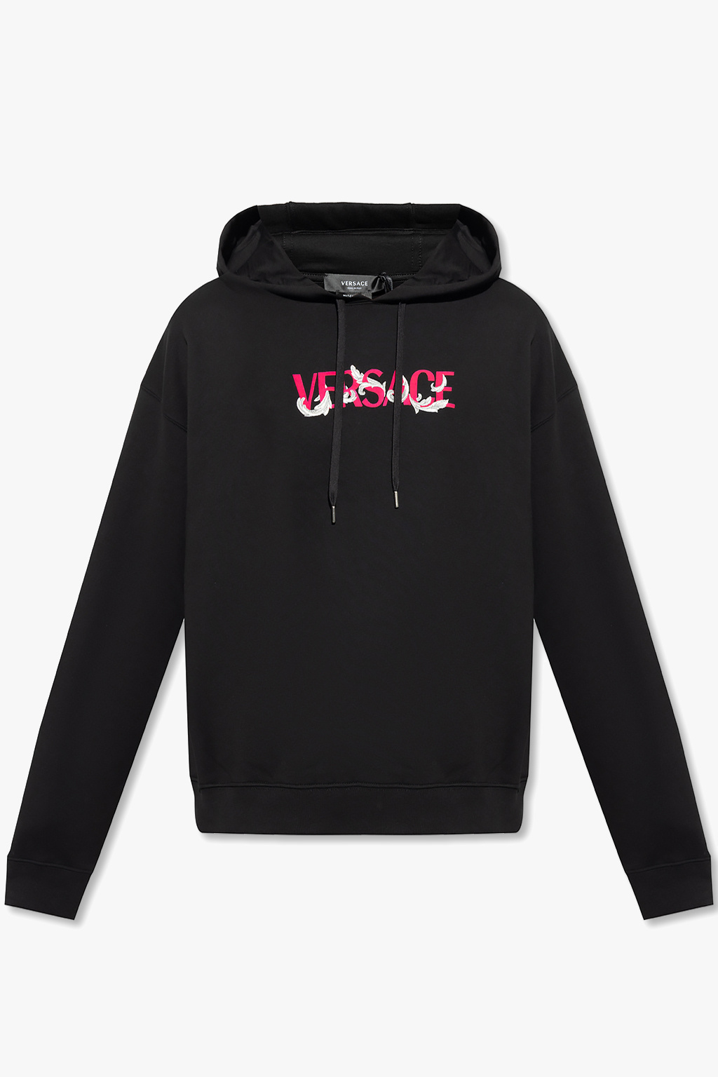 IetpShops Australia Black Hoodie with logo Versace Nike Club